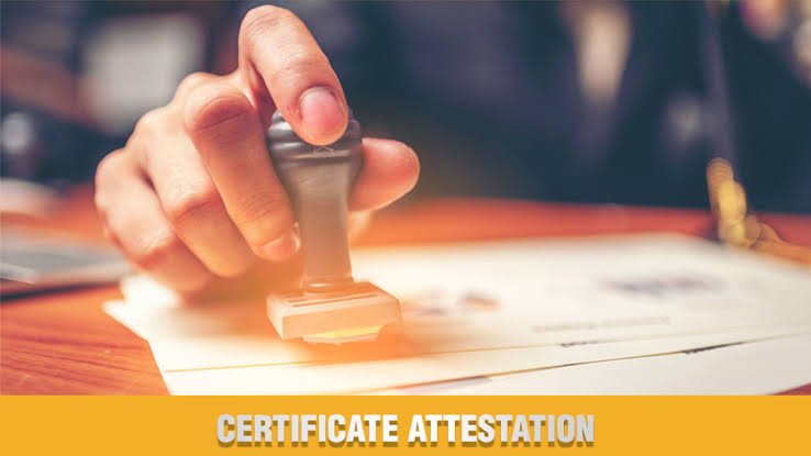 Certificate Attestation